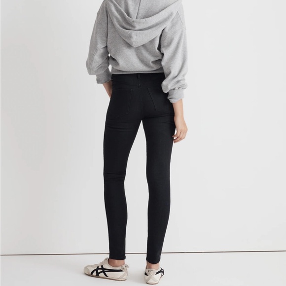 Madewell 9" Mid-Rise Roadtripper Skinny Jeans in Bennett Wash, Size 26 - Picture 4 of 10